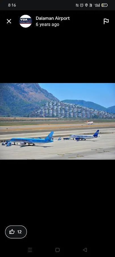 Eska 121 Airport Apartamento Dalaman Turquia